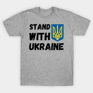 Stand with Ukraine support Ukraine T-Shirt